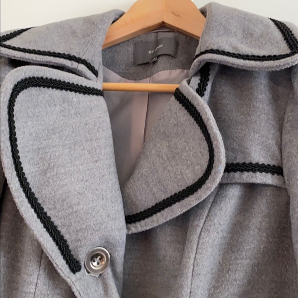 Gray Pea Coat - image 4